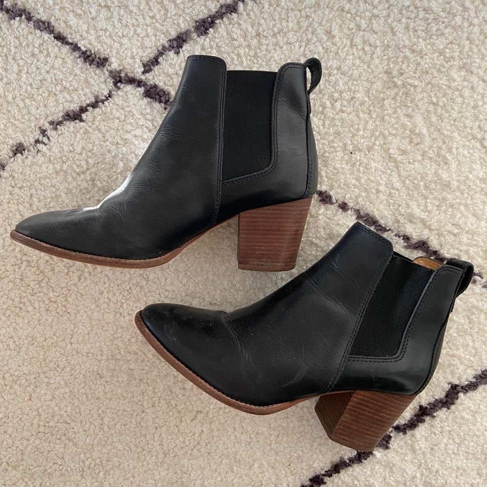 The Reagan Boot- True Black